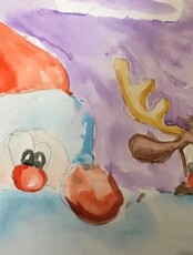 Мастер-класс "Клякса"