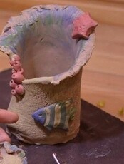 Мастер-класс по ручной лепке из глины "Карандашница" в мастерской "Яр-Гончар"