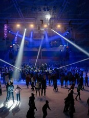 Ночной каток в Ерофее