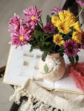 Мастер-класс "Вазочка для мамы"