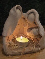 Мастер-класс по ручной лепке из глины "Подсвечник"