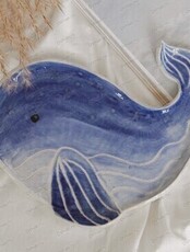 Мастер-класс "Тарелочка-кит"