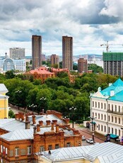 Обзорная теплоходно-автобусная "Хабаровск в трёх главах"