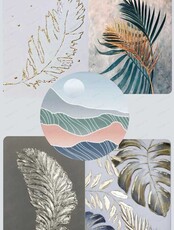 Мастер-класс по текстурной интерьерной картине