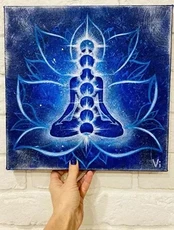 Акриловый мастер-класс "Нирвана"