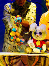 Сказка-игра "Заинька и гусеница"