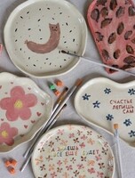 Мастер-класс "Тарелка с росписью"