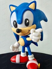 Мастер-класс по лепке из пластилина "Соник"