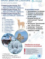 Тур "Яркая зима на Сахалине"