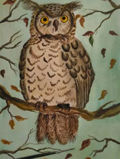 Детский час в музее. Мастер-класс "Филин"