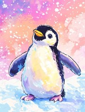 Мастер-класс для детей "Пингвинёнок"