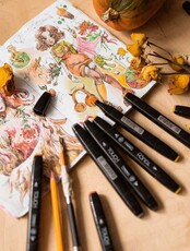 Занятия для детей 8-11 лет "Маркерная иллюстрация"