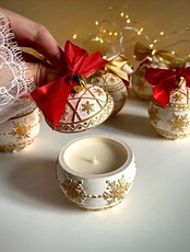 Мастер-класс "Интерьерные свечи в гипсовых формах"