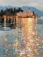 Мастер-класс по маслу "Сияние моря"