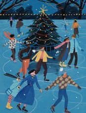 Мастер‑класс "Зимний каток: фигуры в движении"