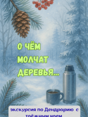 Зимняя экскурсия с таёжным чаем "О чём молчат деревья?"