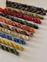 Мастер-класс "Создание 4х свечей-скруток с травами на желания"