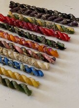 Мастер-класс "Создание свечей-скруток с травами на желания"