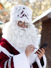 Новый год на контактной ферме