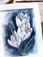 Мастер-класс по живописи акварелью "Нежные тюльпаны"