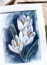 Мастер-класс по живописи акварелью "Нежные тюльпаны"