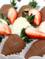 Мастер-класс "Клубника в шоколаде"