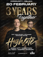 Oblaka x Community 3 years together. HighLite