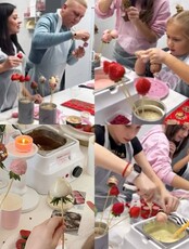 Мастер-класс "Клубника в шоколаде"