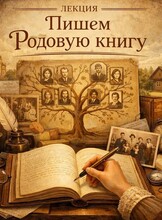 Лекция "Пишем родовую книгу"