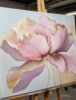 Мастер-класс по живописи "Нежный цветок"