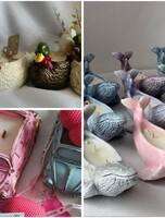 Праздничный бранч "Изготовление аромасвечей в гипсовых формах"