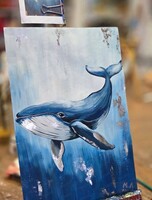 Мастер-класс по живописи "Хранитель океана"