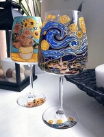 Мастер-класс по росписи винных бокалов