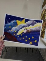 Мастер‑класс "Звёздное небо"