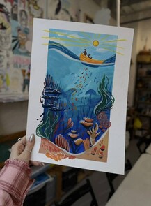 Мастер‑класс "Подводный мир"