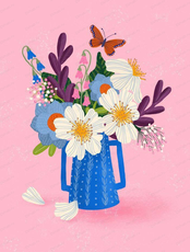 Мастер‑класс "Весенний букет: рисуем цветы"