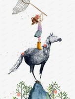 Мастер‑класс "Волшебный конь в сказочном лесу"