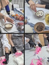 Мастер-класс "Киты и свечи"