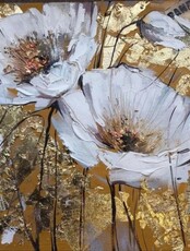 Мастер-класс "Белые маки" в разных техниках