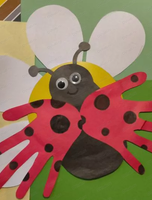 Проект "Детский час". Мастер-класс "Божья коровка"