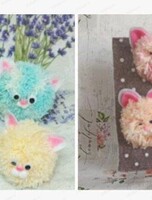 Мастер-класс "Котики-пушистики"