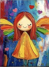 Мастер-класс для детей "Ангелочек"