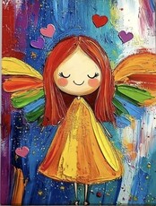 Мастер-класс для детей "Ангелочек"