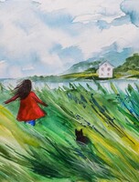 Мастер-класс по живописи акрилом "Ветер"