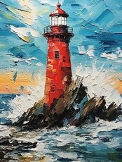 Мастер-класс по живописи "Свет среди штормов"