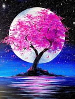 Мастер-класс по живописи "Розовое дыхание ночи"