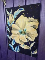 Мастер-класс по живописи "Шепот лепестков"