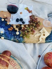 Мастер-класс из эпоксидной смолы "Море"