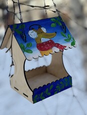 Мастер-класс "Кормушка"