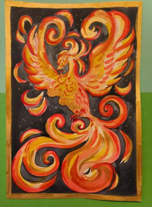 Мастерская выходного дня. Мастер-класс "Золотой феникс"